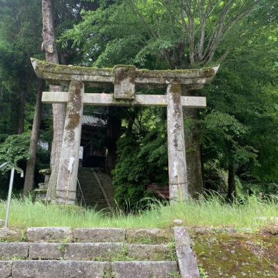 八龍神社in福岡県八女市黒木　